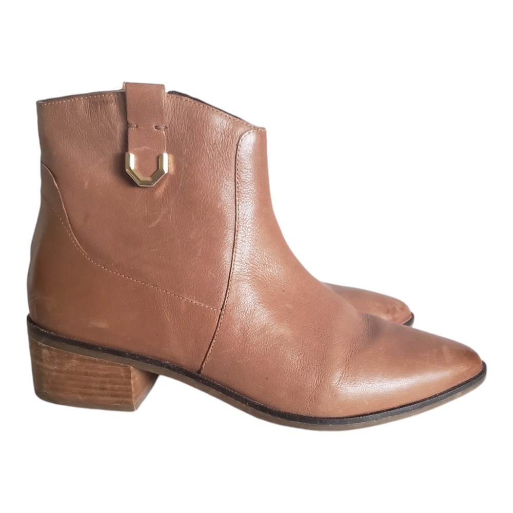 Cole Haan Brown Ankle Boots